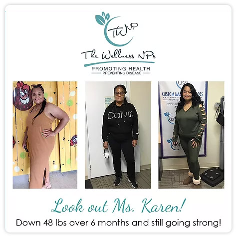 Look out Ms. Karen! - Down 48 lbs over 6 months and still going strong!