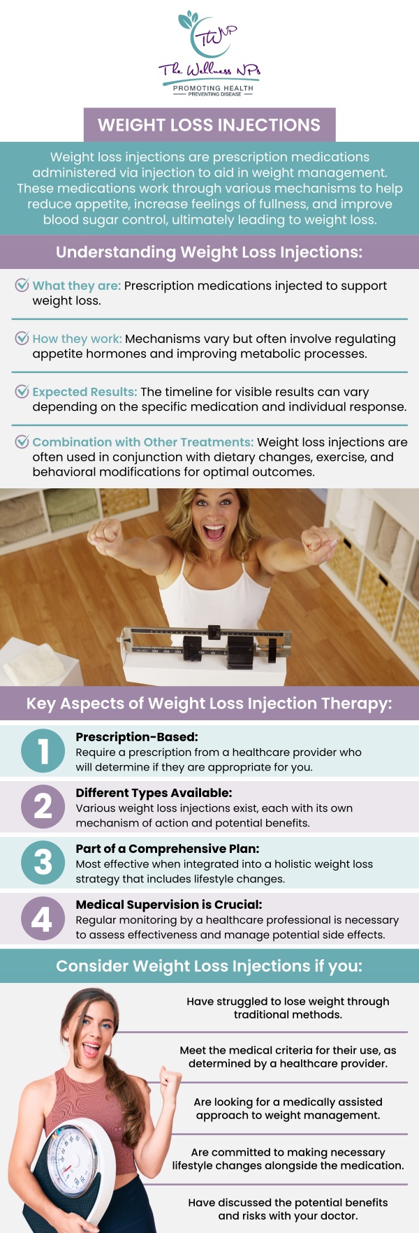 The Wellness NPs in Laurel, MD and Annandale, VA provide cost-effective weight loss injections. For more information, contact us today or book an appointment online. We serve patients from Laurel MD, Maryland City MD, South Laurel MD, Ammendale MD, Savage MD, and surrounding areas.