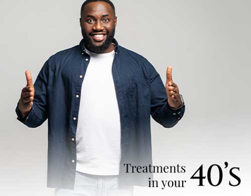 Treatments By Age 40's